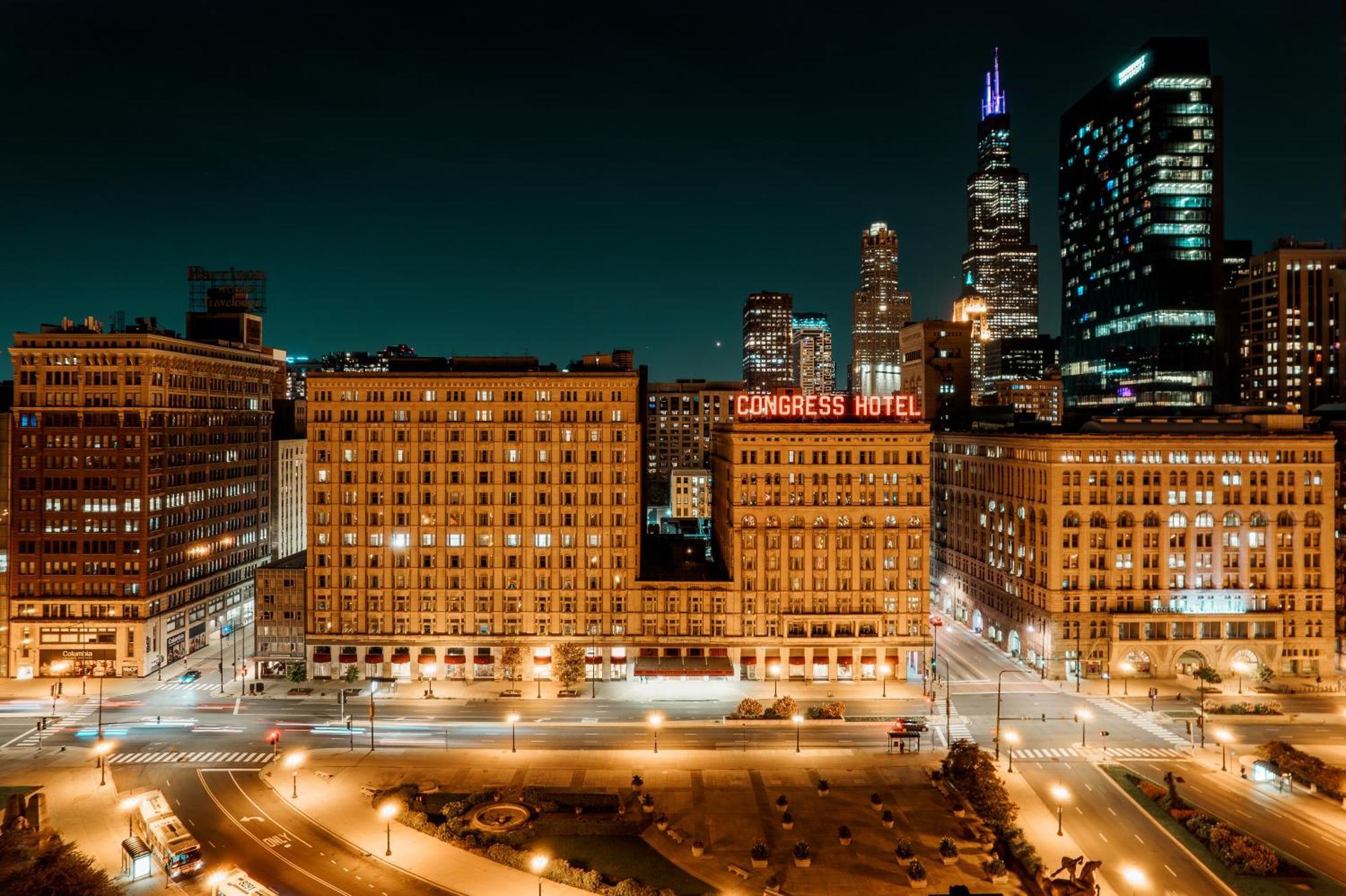 Congress Plaza Hotel Chicago Kültér fotó